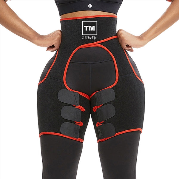 BOOTY SCULPTOR THIGH TRIMMERS High Waist Trainer Thigh,3-in-1 Trimmer –  TheMoiRe